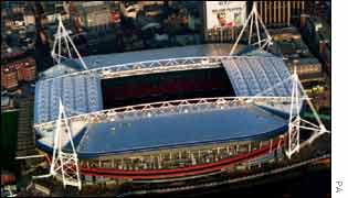 The Millennium Stadium, Cardiff
