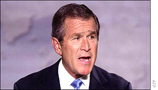 US President George Bush