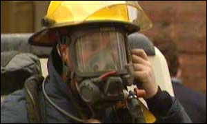 Firefighter breathing gear