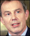 UK Prime Minister Tony Blair 