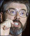 Sinn Fein leader Gerry Adams