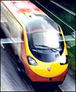 Pendolino train