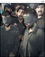 The alleged Indian-intelligence-linked agents held in Rawalpindi