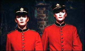 Rachael Stirling and Keeley Hawes as Nan and Kitty