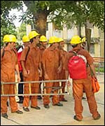 Red Cross Workers in Cuba ( photograph courtesy of the International Federation of Red Cross and Red Crescent Societies)