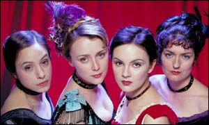 Cast members (l-r) Jodhi May, Keeley Hawes, Rachel Stirling, Anna Chancellor