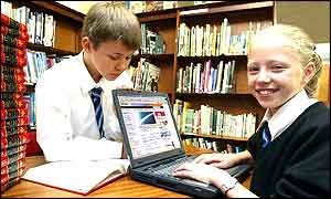 School children from primary school in Yorkshire