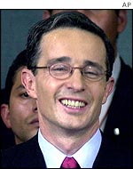 President Alvaro Uribe