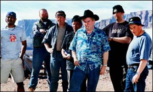 Timothy Spall and the cast of Auf Wiedersehn Pet