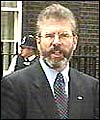 Sinn Fein President Gerry Adams