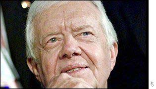 2002 Nobel Peace Prize winner Jimmy Carter