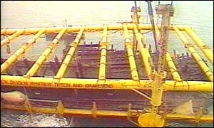 Mary Rose being raised in October 1982 