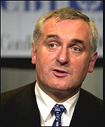 Bertie Ahern is hoping to convince the GAA to make Croke Park available for Euro 2008