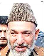 Afghan President Hamid Karzai