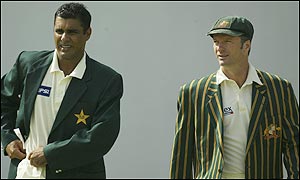 Pakistan win the toss and decide to bat first hoping to build a good first inning total