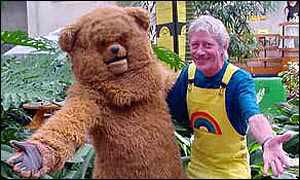 Geoffrey Hayes and Bungle