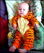 Erin is now an 'outgoing and happy baby'