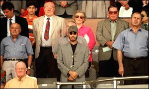 Libyan FA head Saad Gaddafi