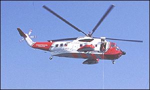 Coastguard helicopter 