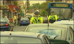Cycle patrol in Oxford