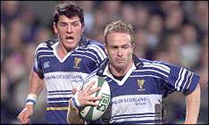 Leinster's Denis Hickie landed the opening try in the Heineken Cup game against Bristol