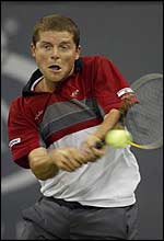 Czech star Jiri Novak in action