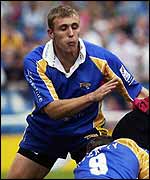 Chris Hall scored three tries against Petrarca