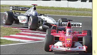 Rubens Barrichello's second place underlines the Italian outfit's domination of the year