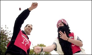 Richard Partington (left) from kettering and Luke Sage from West Haddon