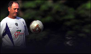 Brazil's World Cup-winning coach Luiz Felipe Scolari