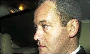 Paul Burrell arriving at court