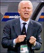 Italy coach Giovanni Trapattoni