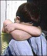 Posed picture of youth