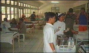 Hospital interior at Sangla