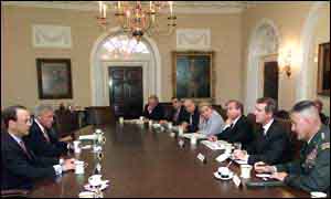 Erskine Brown in the White House