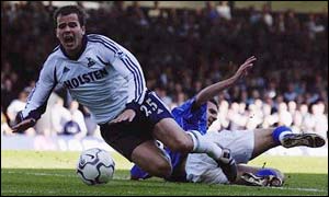 Spurs' Stephen Clemence is on his way back from injury