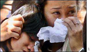 Survivors of the Kuta explosion