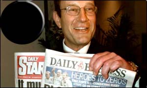 Newspaper publisher Richard Desmond