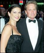 Catherine Zeta Jones and Michael Douglas
