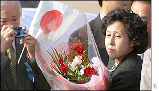 Hitomi Soga, one of five Japanese kidnapped by North Korean agents