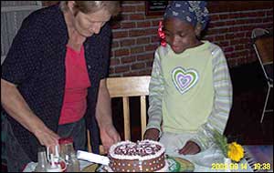 Su (right) and Julie Baldwin