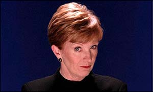 TV host Anne Robinson