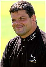 Marius Hurter grabbed a vital try for the Falcons