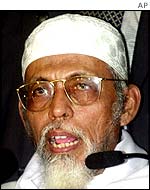 Muslim cleric Abu Bakar Ba'asyir 