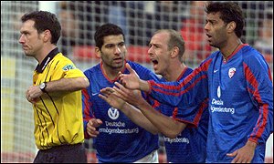 Hany Ramzy (far right) 