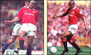 Dion Dublin's spell at Manchester United was hampered by injury