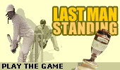 Test your talent with the bat in our cricket game - Last Man Standing