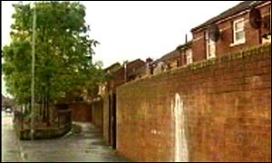 The devices were thrown into Bryson Court on Monday night