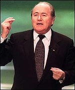 Fifa President Sepp Blatter 