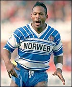 Rugby League great Ellery Hanley won the award on three different occasions in the 1980's